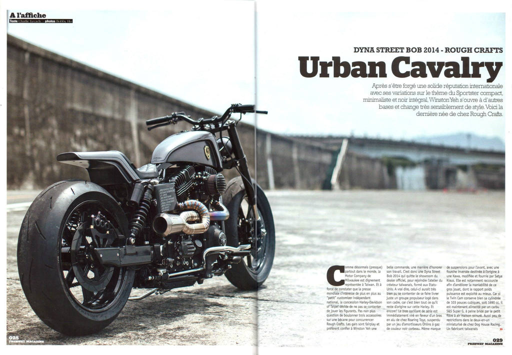 Urban Cavalry in Freeway Magazine, vol. 275, France!