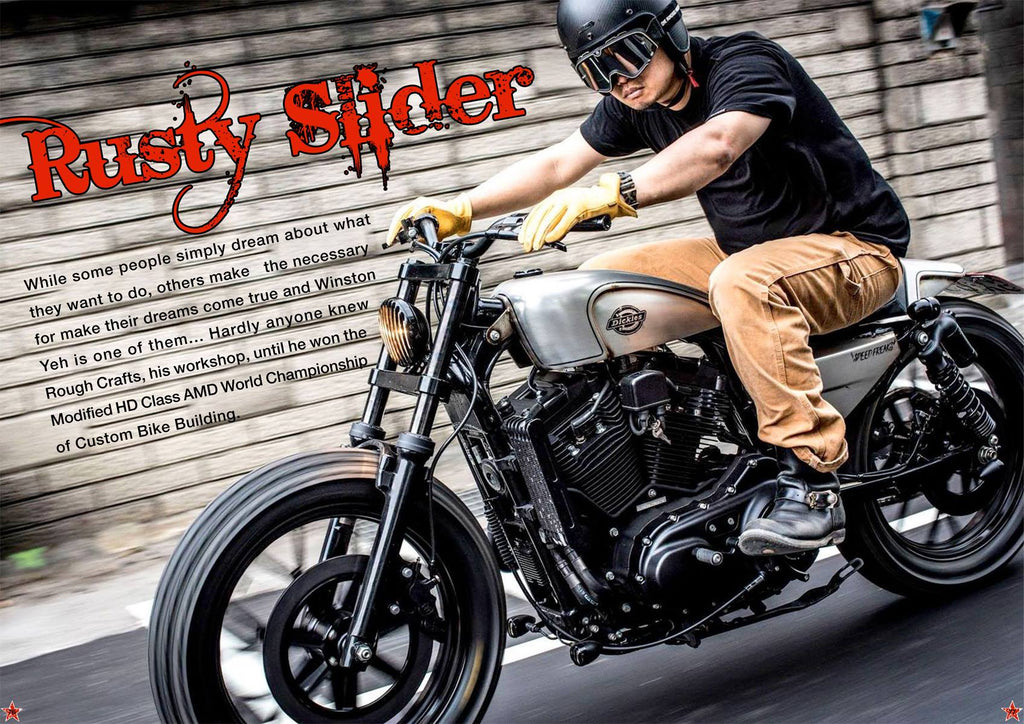 Rusty Slider on XTREME BIKES mag #27!!