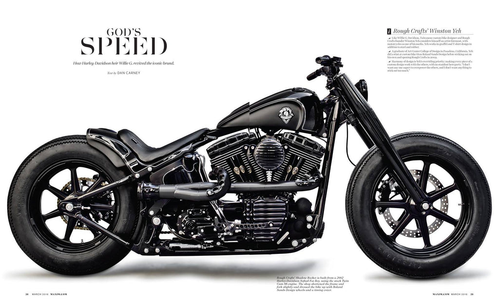 Rough Crafts on MAXIM magazine!!