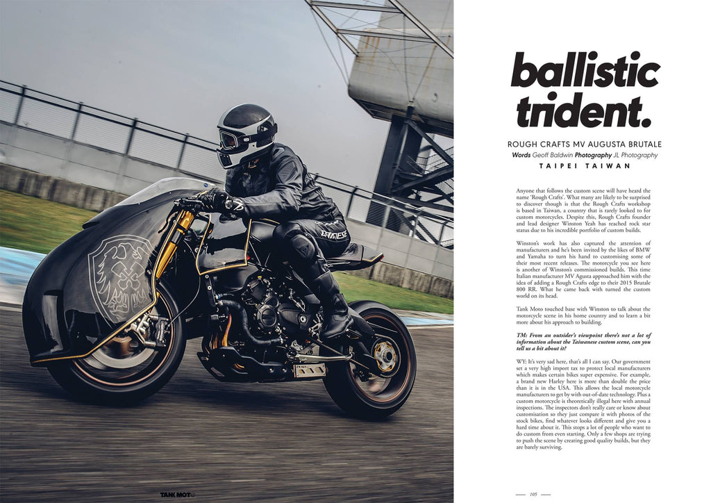 Ballistic Trident on TANK MOTO No.12!!