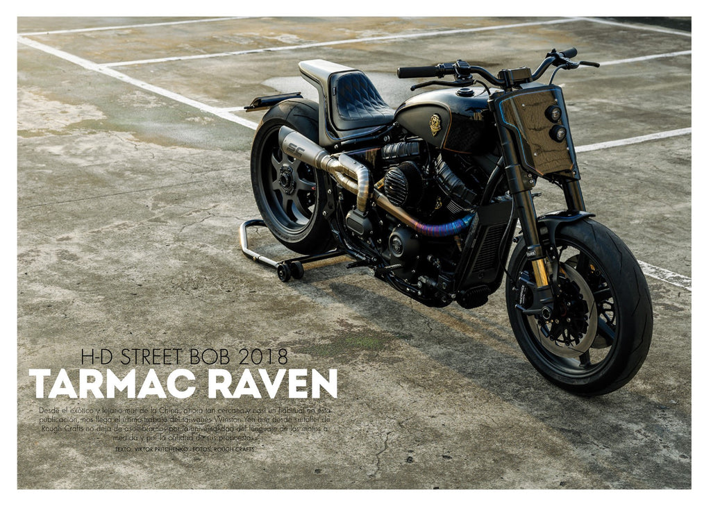 TARMAC RAVEN on Spanish BIKERZONE magazine no.313!!