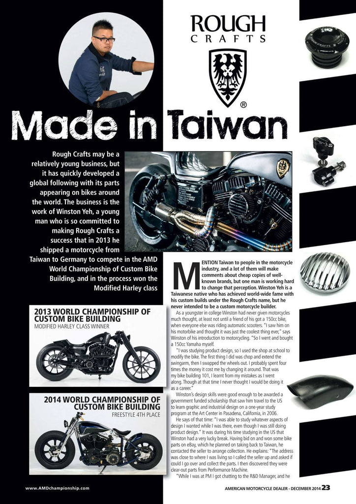 The Rough Crafts Style in AMD mag - Dec 2014, #185!!