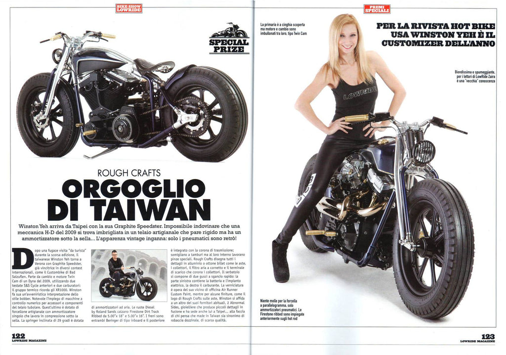 Graphite Speedster on Italian Magazine LOWRIDE #81 Marzo 2015