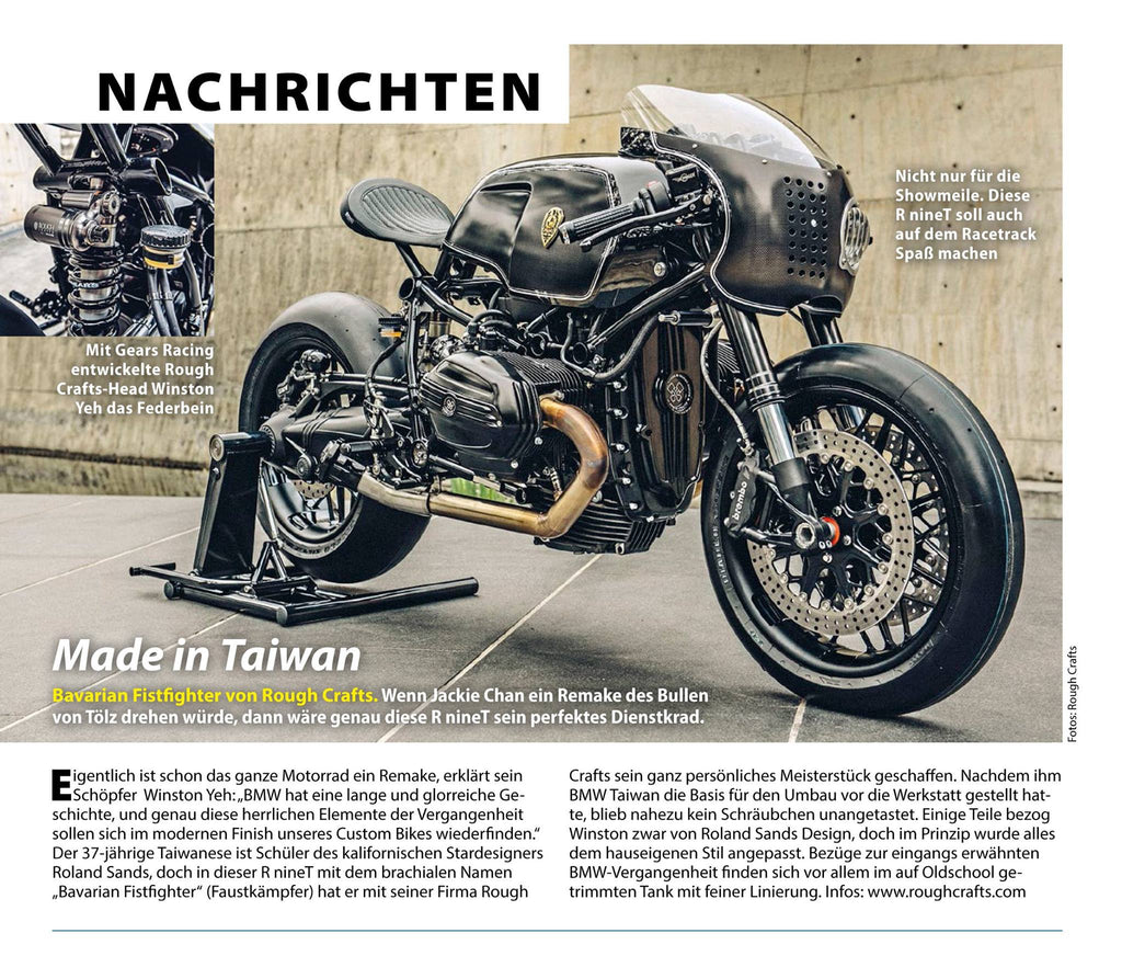 Bavarian Fistfighter on BMW Spezial magazine!!