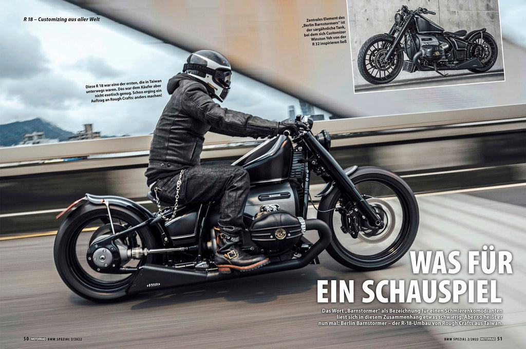 Rough Crafts Berlin Barnstormer on MOTORRAD, BMW Spezial!!