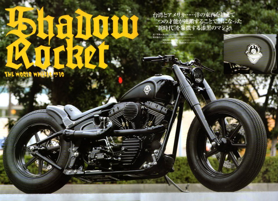 Shadow Rocket on Chopper Journal Vol. 10 Mar. 2013!!