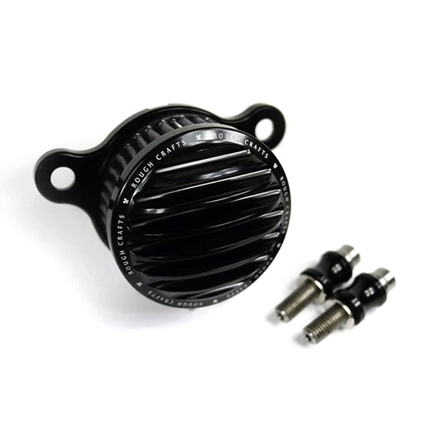 ROUGH CRAFTS Air Filter Kit (Black Anodized) - XL / Sportsters