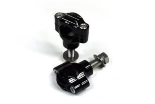 ROUGH CRAFTS Risers (Black Anodized)